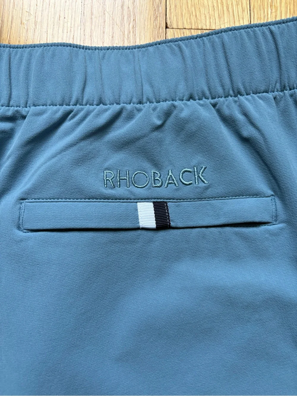 NWT Rhoback Men's Performance Everyday Shorts 3XL XXXL Cadet Blue NEW